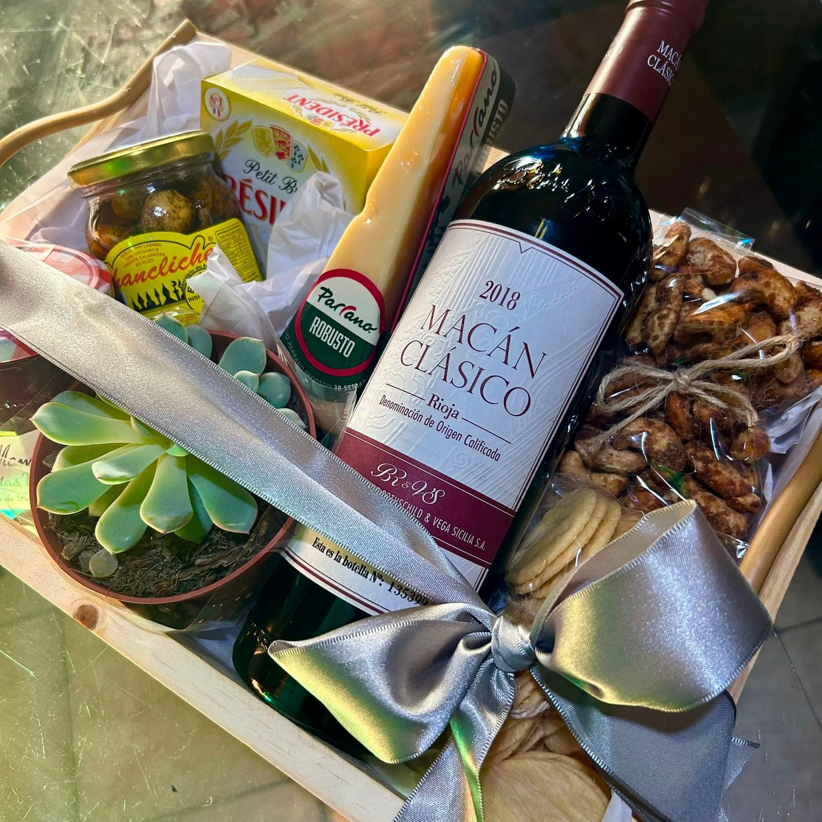 Cesta CAIXOTE WINE CESTAS